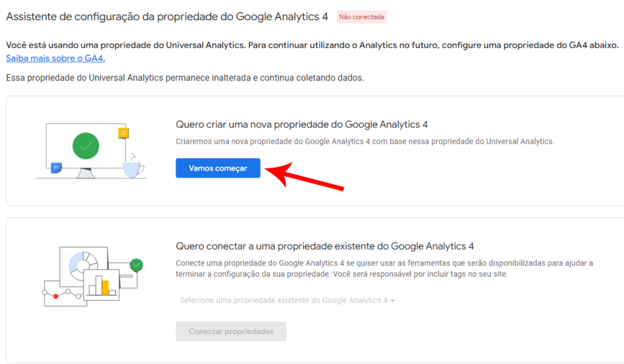 Como migrar Google Analytics Universal para Google Analytics 4
